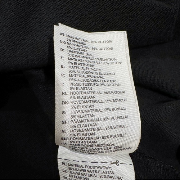 Adidas | Lightweight Crewneck Sweatershirt Logo Black White Size Small - Picture 5 of 7